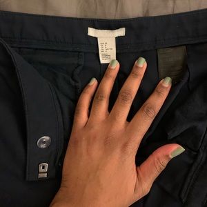 Navy blue H&M slacks